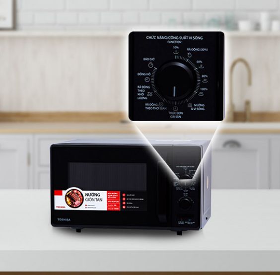 Lò vi sóng Toshiba MW2-AG24PC (BK) - hình 6